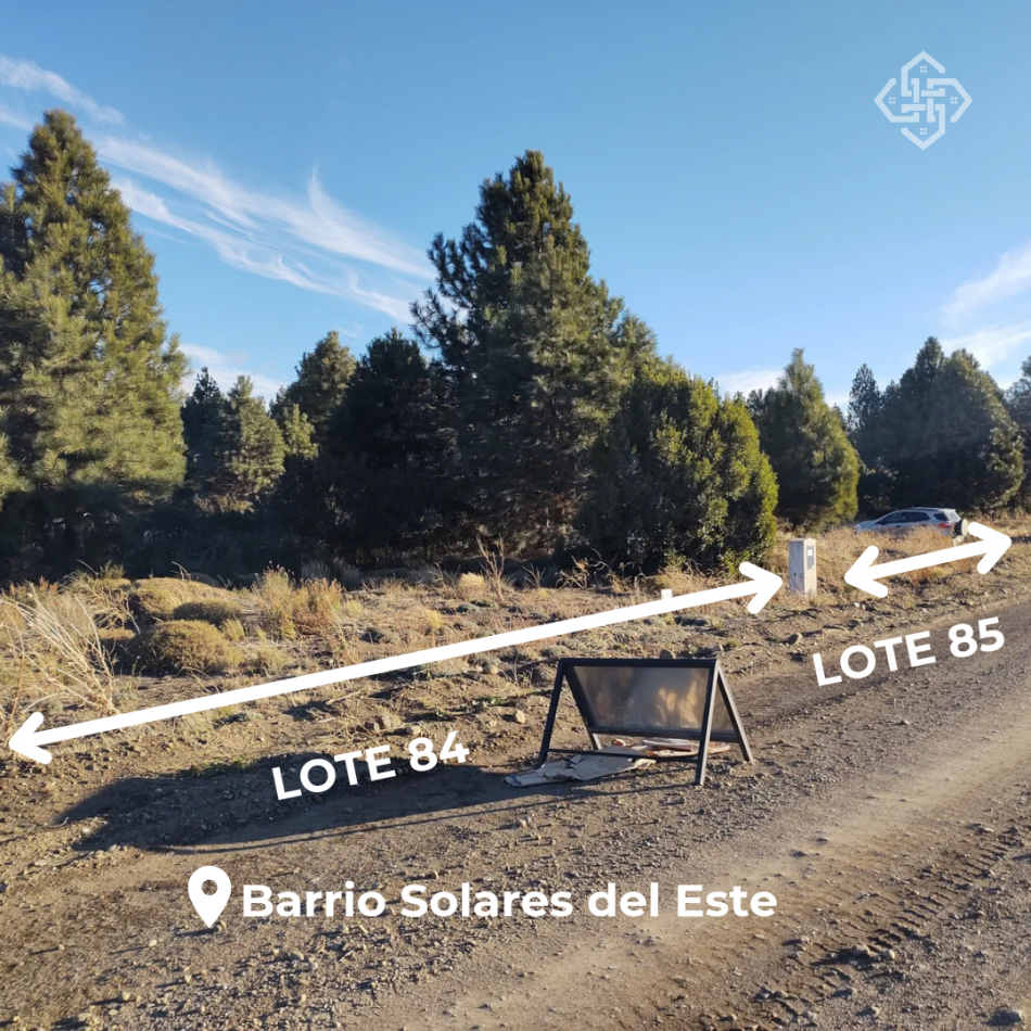 Lotes en Barrio Privado Solares del Este, Bariloche ,en venta 