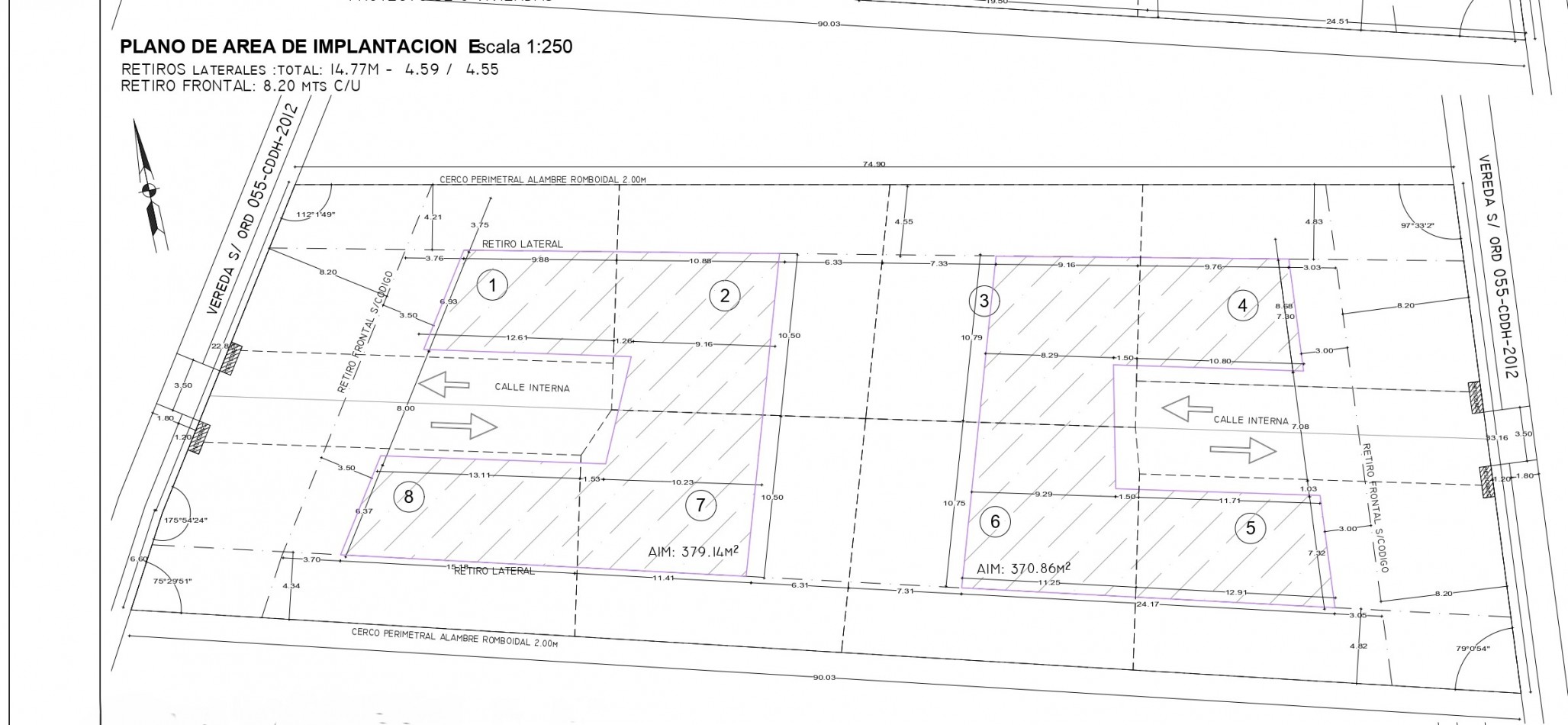 Lotes con proyecto aprobado, Tambo Viejo, Dina Huapi