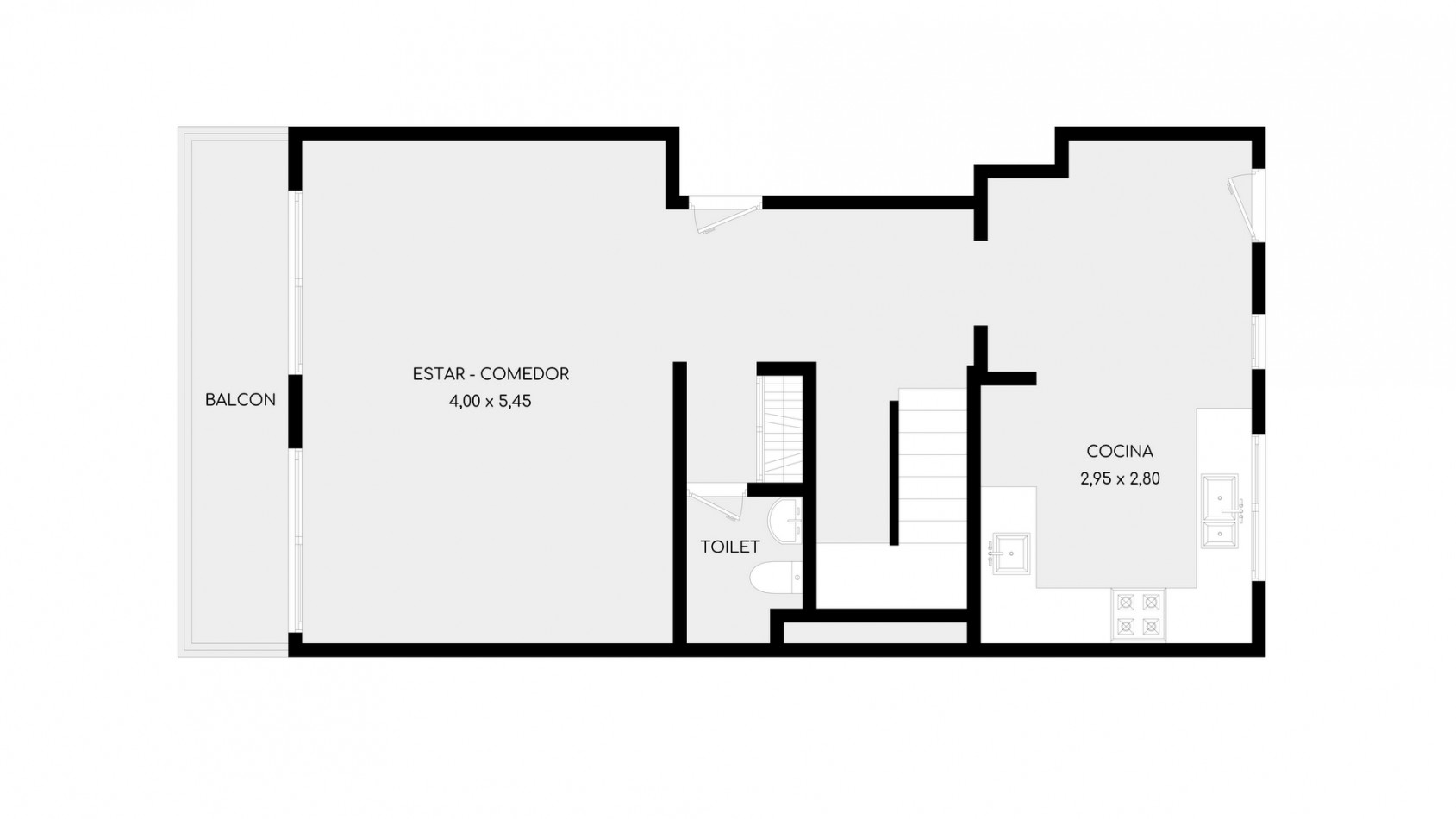 Semipiso en el centro de Bariloche duplex 2 suites con vista apto credito hipotecario 