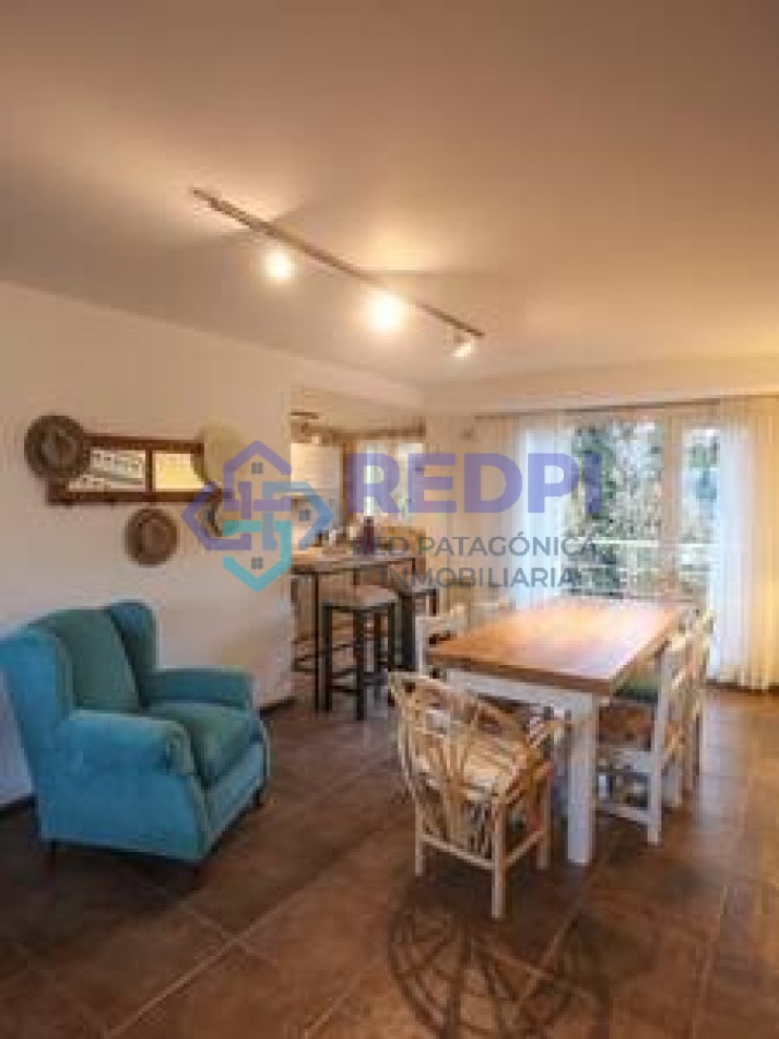 Departamento urbano con vista al lago 