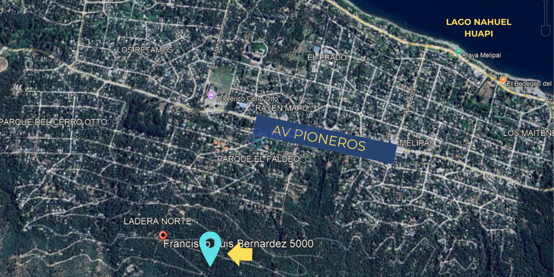 Lote en ladera Norte del Cerro Otto 