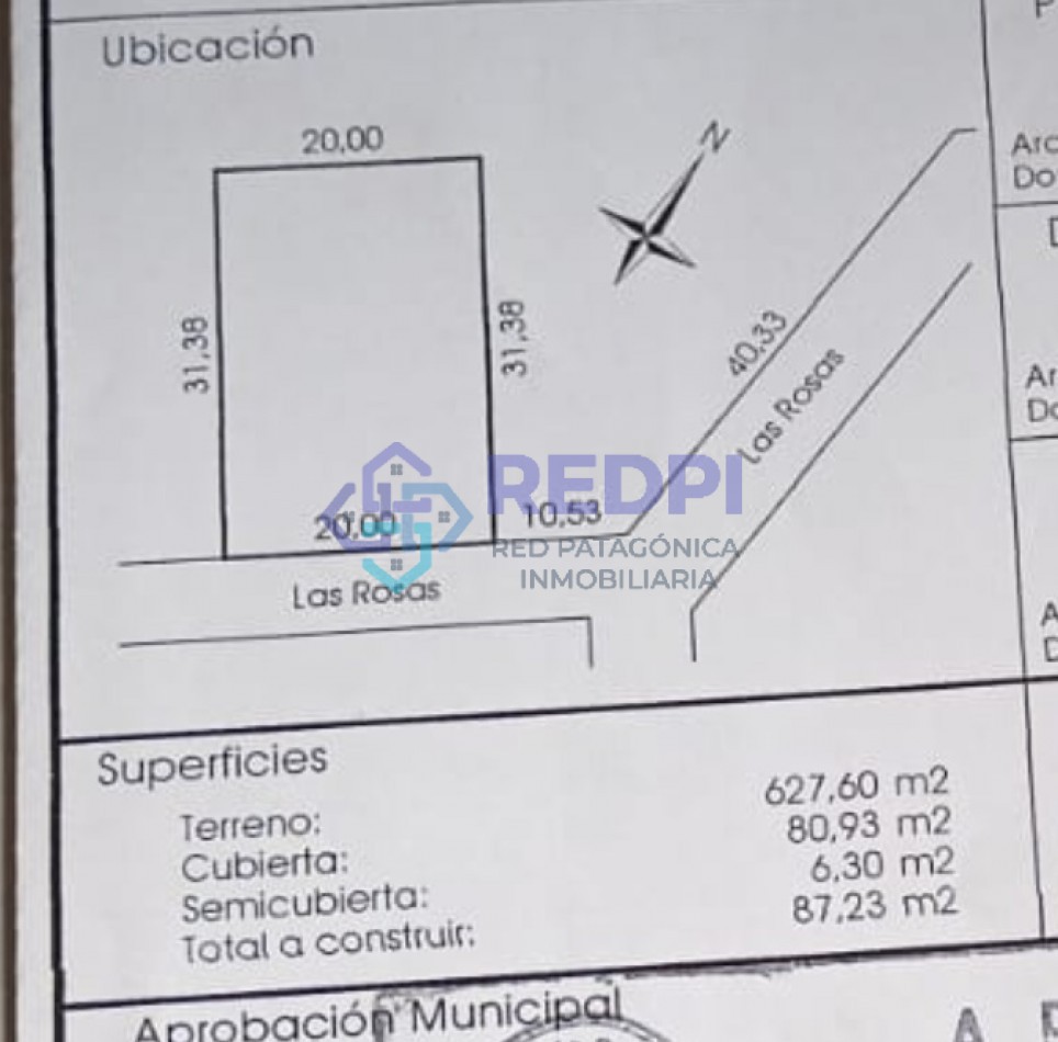 Casa 1 planta a 100m de Bustillo km.20,900