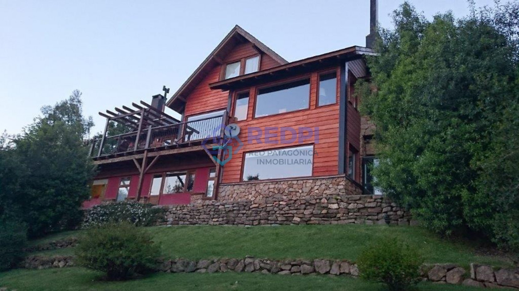 Casa con vista en Barrio Cerrado