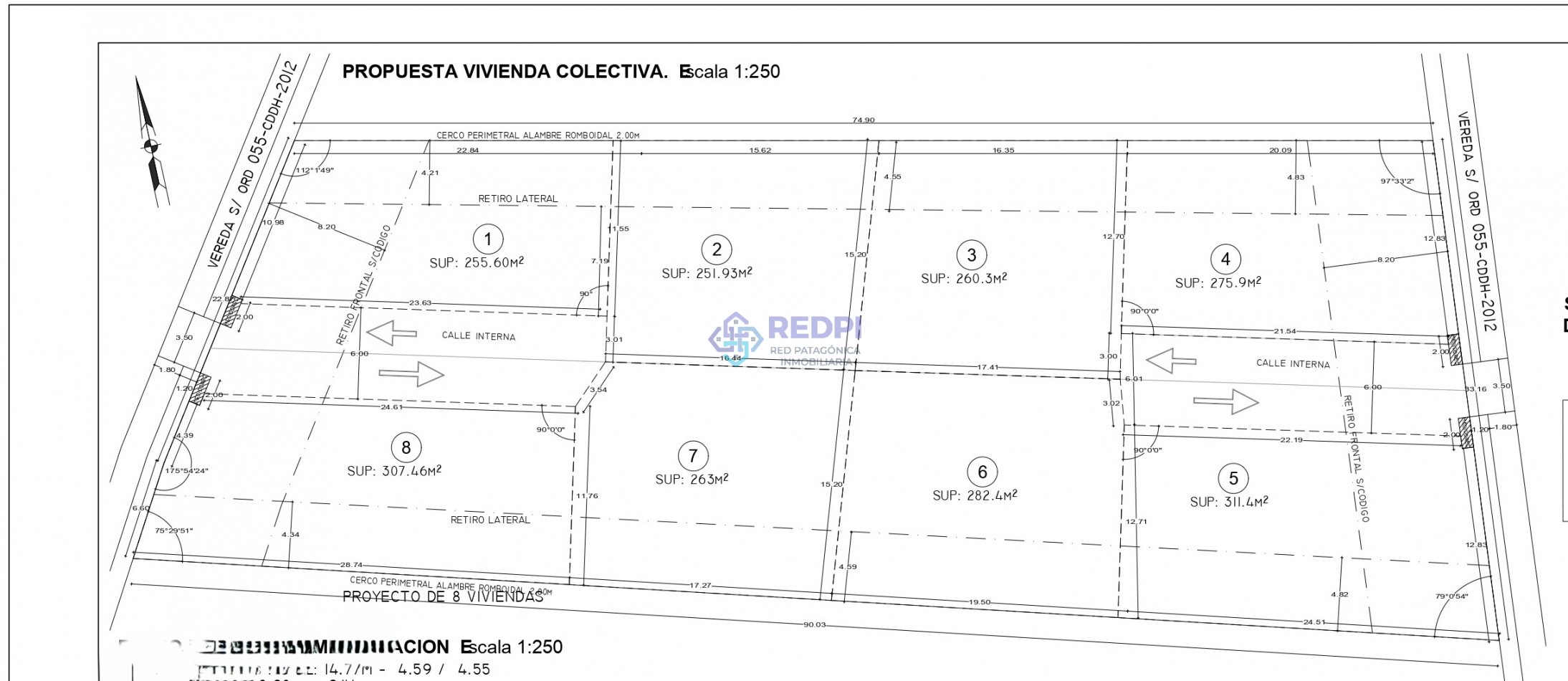 Lotes con proyecto aprobado, Tambo Viejo, Dina Huapi