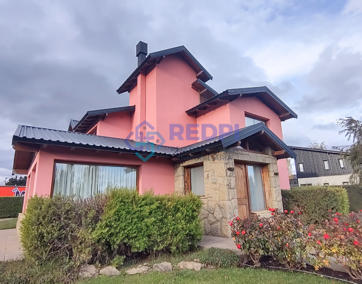 5 dorm con amplio quincho o depto en Dina Huapi