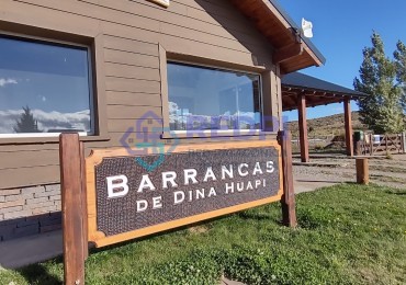 Lote vista  al lago y Cordillera en Barrio Privado Barrancas de Dina Huapi